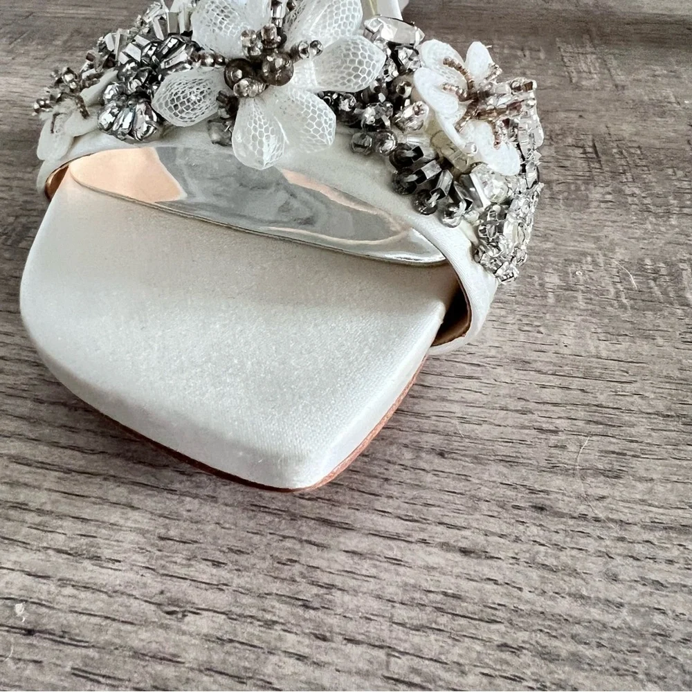 Badgley Mischka Alexa Wedding Heels Size 10